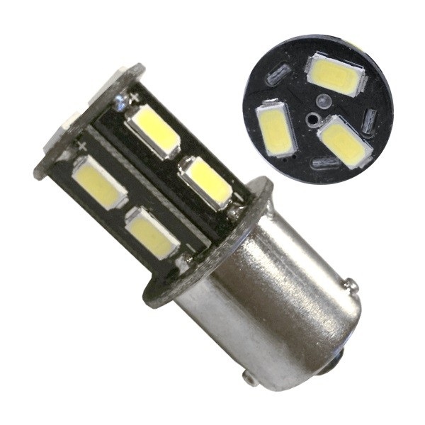 Λαμπτήρας LED BAU15S 13 SMD 5630 Ψυχρό Λευκό GloboStar 04520