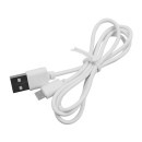 GloboStar® DRAPER 01437 Επαναφορτιζόμενο USB Φωτιστικό Γραφείου LED 6 Watt Μονόφωτο Μεταλλικό σε Απόχρωση Ξύλου με Μαύρο Καπέλο Λευκό Ημέρας 4500K