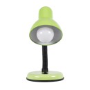 GloboStar® STUDENT GREEN 01533 Μοντέρνο Επιτραπέζιο Φωτιστικό Γραφείου Μονόφωτο 1 x E27 Πράσινο με Λευκό Μεταλλικό με Διακόπτη ΟN/OFF Καμπάνα Φ12 x Υ32cm