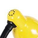 GloboStar® STUDENT YELLOW 01536 Μοντέρνο Επιτραπέζιο Φωτιστικό Γραφείου Μονόφωτο 1 x E27 Κίτρινο με Λευκό Μεταλλικό με Διακόπτη ΟN/OFF Καμπάνα Φ12 x Υ32cm