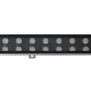 LED Wall Washer Αρχιτεκτονικού Φωτισμού 100cm GENIUS 48W CREE 24v 5760lm Δέσμης 10-30° Μοιρών Αδιάβροχο IP66 Μπλε GloboStar 05112