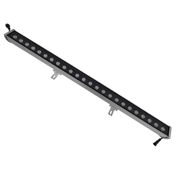 LED Wall Washer Αρχιτεκτονικού Φωτισμού 100cm GENIUS DMX512 48W CREE 24v 4800lm Δέσμης 10-30° Μοιρών Αδιάβροχο IP66 RGB GloboStar 05114