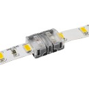 GloboStar® 70717 Ταχυσύνδεσμος Ένωσης IP20 - Strip To Strip Connector για Ένωση 2 x Μονόχρωμες Ταινίες LED Πλάτους 10mm