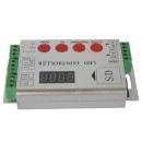 GloboStar® 73444 LED Digital RGB Controller DMX512 & Κάρτα SD για LED Digital RGB Προϊόντα 5v - 12v - 24v  HC03 2048 IC