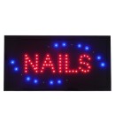 Φωτιστικό LED Σήμανσης NAILS με Διακόπτη ON/OFF και Πρίζα 230v 48x2x25cm GloboStar 96304