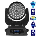 Κινούμενη Ρομποτική Κεφαλή Artemis ZOOM WASH PRO 10°-60° 36*10 Watt CREE LED RGBW 360W 230V DMX512 GloboStar 51116