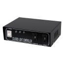 GloboStar® 22612-OVALE RGB Controller - Μεταλλάκτης Τροφοδοσίας AC/DC 230V IP20 για OVALE 120° Degree Neon Flex LED RGB 4 Pin Max 1500W - Έως 100 Μέτρα