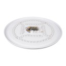 GloboStar® AVA 61017 Πλαφονιέρα Οροφής LED CCT 76W 8372lm 120° AC 220-240V - Εναλλαγή Φωτισμού μέσω Τηλεχειριστηρίου All In One Ψυχρό Λευκό 6000k+Φυσικό Λευκό 4500k+Θερμό Λευκό 2700k Dimmable Φ48cm - Λευκό - 3 Years Warranty