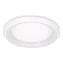 GloboStar® MELINA 61041 Πλαφονιέρα Οροφής Κύκλος LED CCT 55W 6376lm 120° AC 220-240V - Εναλλαγή Φωτισμού μέσω Τηλεχειριστηρίου All In One Ψυχρό Λευκό 6000k+Φυσικό Λευκό 4500k+Θερμό Λευκό 2700k Dimmable Φ48cm - Λευκό - 3 Years Warranty