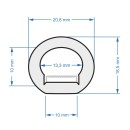 GloboStar® 70589 TUBE 360° Degree Neon Flex Epistar LED SMD 5050 1m 18W/m 60LED/m 1818lm/m 360° DC 24V Αδιάβροχη IP68 Digital Magic Addressable IC WS2811 RGB Dimmable