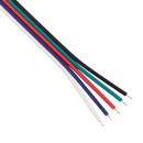 GloboStar® 70696 RGB+W Connector με 15cm Καλώδιο 5 PIN