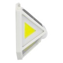 GloboStar® 71497 Αυτόνομο Ηλιακό Φωτιστικό LED COB 10W 1000lm με Ενσωματωμένη Μπαταρία 1200mAh - Φωτοβολταϊκό Πάνελ με Αισθητήρα Ημέρας-Νύχτας και PIR Αισθητήρα Κίνησης Αδιάβροχο IP65 Ψυχρό Λευκό 6000K