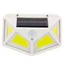 GloboStar® 71497 Αυτόνομο Ηλιακό Φωτιστικό LED COB 10W 1000lm με Ενσωματωμένη Μπαταρία 1200mAh - Φωτοβολταϊκό Πάνελ με Αισθητήρα Ημέρας-Νύχτας και PIR Αισθητήρα Κίνησης Αδιάβροχο IP65 Ψυχρό Λευκό 6000K