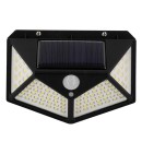 GloboStar® 71499 Αυτόνομο Ηλιακό Φωτιστικό LED SMD 10W 1000lm με Ενσωματωμένη Μπαταρία 1200mAh - Φωτοβολταϊκό Πάνελ με Αισθητήρα Ημέρας-Νύχτας και PIR Αισθητήρα Κίνησης Αδιάβροχο IP65 Ψυχρό Λευκό 6000K