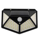 GloboStar® 71499 Αυτόνομο Ηλιακό Φωτιστικό LED SMD 10W 1000lm με Ενσωματωμένη Μπαταρία 1200mAh - Φωτοβολταϊκό Πάνελ με Αισθητήρα Ημέρας-Νύχτας και PIR Αισθητήρα Κίνησης Αδιάβροχο IP65 Ψυχρό Λευκό 6000K