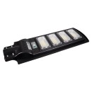 GloboStar® 71553 Αυτόνομο Ηλιακό Φωτιστικό Δρόμου Street Light LED SMD 200W 16000lm με Ενσωματωμένη Μπαταρία Li-ion 12000mAh - Φωτοβολταϊκό Πάνελ με Αισθητήρα Ημέρας-Νύχτας PIR Αισθητήρα Κίνησης Αδιάβροχο IP65 Ψυχρό Λευκό 6000K