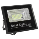 GloboStar® 71554 Αυτόνομος Ηλιακός Προβολέας LED SMD 25W 2000lm με Ενσωματωμένη Μπαταρία 3000mAh - Φωτοβολταϊκό Πάνελ με Αισθητήρα Ημέρας-Νύχτας και Ασύρματο Χειριστήριο RF 2.4Ghz Αδιάβροχος IP66 Ψυχρό Λευκό 6000K