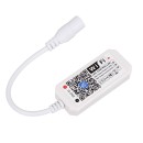 GloboStar® 73435 Ασύρματος Smart Home Wi-Fi LED RGB Controller με Χειριστήριο RF 2.4Ghz DC 5-24V Max 100W