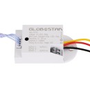 GloboStar® 75700 Χωνευτός PIR Ανιχνευτής-Αισθητήρας Κίνησης 360° 6m Motion Sensor AC 230V Max 800W