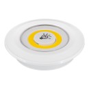 GloboStar® 79045 Φωτιστικά Νυκτός Μπαταρίας LED COB 6W 600lm με Timer & Ασύρματο Χειριστήριο RF - ΣΕΤ 3 Τεμαχίων Θερμό Λευκό 3000K