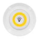 GloboStar® 79045 Φωτιστικά Νυκτός Μπαταρίας LED COB 6W 600lm με Timer & Ασύρματο Χειριστήριο RF - ΣΕΤ 3 Τεμαχίων Θερμό Λευκό 3000K