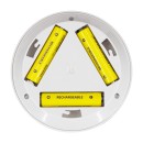 GloboStar® 79045 Φωτιστικά Νυκτός Μπαταρίας LED COB 6W 600lm με Timer & Ασύρματο Χειριστήριο RF - ΣΕΤ 3 Τεμαχίων Θερμό Λευκό 3000K