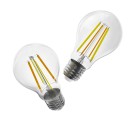 GloboStar® 80027 SONOFF B02-F-A60-R2 - Wi-Fi Smart LED Filament Bulb E27 A60 7W 806lm AC 220-240V CCT Change from 2200K to 6500K Dimmable