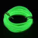 GloboStar® 82202 TUBE 360° Degree Διακοσμητική EL-Wire Neon Αυτοκινήτου Κορδόνι ΣΕΤ 3m 1W/3m 30lm/m 360° DC 12V με Βύσμα Αναπτήρα Αυτοκινήτου Αδιάβροχη IP68 Πράσινο Φωσφορούχο