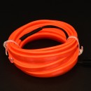 GloboStar® 82206 TUBE 360° Degree Διακοσμητική EL-Wire Neon Αυτοκινήτου Κορδόνι ΣΕΤ 3m 1W/3m 30lm/m 360° DC 12V με Βύσμα Αναπτήρα Αυτοκινήτου Αδιάβροχη IP68 Κόκκινο