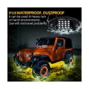 GloboStar® 85331 Car Underbody LED Flood Kit DC 12V 60W με Smart Bluetooth Controller - Εφαρμογή APP & Ασύρματο Χειριστήριο RF Αδιάβροχο IP68 Πολύχρωμο RGB