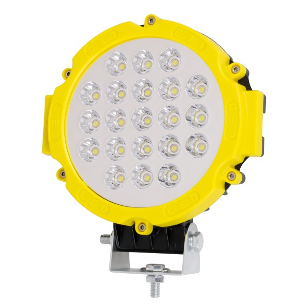 GloboStar® 85411 PRO Series Προβολέας Εργασίας Κίτρινος - Working Light για Αυτοκίνητα & Φορτηγά LED CREE XBD 63W 6300lm DC 10-30V Αδιάβροχος IP65 Ψυχρό Λευκό 6000K