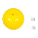 GloboStar® BALLOON 00651 Μοντέρνο Παιδικό Φωτιστικό Οροφής Μονόφωτο Κίτρινο Πλαστικό Μπάλα Φ30 x Υ33cm