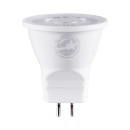 GloboStar® 60108 Σποτ LED GU5.3 MR11 3W 330lm 38° DC 12-24V IP20 Φ3.5 x Υ3.5cm Ψυχρό Λευκό 6000K - 3 Years Warranty