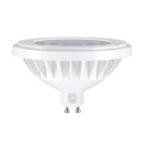 GloboStar® 60128 Σποτ LED GU10 AR111 15W 1650lm 12° AC 220-240V IP20 Φ11 x Υ6.6cm Θερμό Λευκό 2700K - 3 Years Warranty