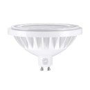 GloboStar® 60125 Σποτ LED GU10 AR111 12W 1320lm 36° AC 220-240V IP20 Φ11 x Υ6.6cm Θερμό Λευκό 2700K - 3 Years Warranty