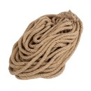 GloboStar® DECOR-ROPE 35052 Εύκαμπτο Διακοσμητικό Σχοινί Τριχιά Πλεκτό 50 Μέτρα Διαμέτρου 20mm Μπεζ D20mm x L50m