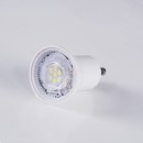 GloboStar® 60111 Σποτ LED GU10 MR11 3W 330lm 38° AC 220-240V IP20 Φ3.5 x Υ4cm Ψυχρό Λευκό 6000K - 3 Years Warranty