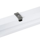 GloboStar® TUBO 60785 Γραμμικό Φωτιστικό Οροφής Linear LED Τύπου T5 Επεκτεινόμενο 5.5W 539lm 180° AC 220-240V IP20 Πάγκου Κουζίνας με Διακόπτη On/Off Μ30 x Π2.2 x Υ3.5cm Φυσικό Λευκό 4500K - Λευκό - 3 Years Warranty