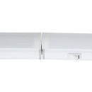 GloboStar® TUBO 60786 Γραμμικό Φωτιστικό Οροφής Linear LED Τύπου T5 Επεκτεινόμενο 5.5W 528lm 180° AC 220-240V IP20 Πάγκου Κουζίνας με Διακόπτη On/Off Μ30 x Π2.2 x Υ3.5cm Θερμό Λευκό 2700K - Λευκό - 3 Years Warranty