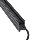 GloboStar® MARKET 61020-S Γραμμικό Φωτιστικό Οροφής Linear LED 18W 2230lm 60° AC 220-240V Μ120 x Π2 x Υ4cm Ψυχρό Λευκό 6000K - Μαύρο - 3 Years Warranty