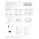 GloboStar® 73010 WT5 SKYDANCE DC WiFi & RF 2.4Ghz Dimmer High Speed Controller 5 Καναλιών DC 12-24V 5 x 3A 72W - Max 15A 360W - IP20 Μ10 x Π4 x Υ2cm - 5 Years Warranty