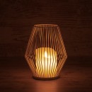 GloboStar® CANDLE 76489 Διακοσμητικό Realistic Κερί με LED Εφέ Κινούμενης Φλόγας - Μπαταρίας 2 x AA (Δεν Συμπεριλαμβάνονται) & Ασύρματο Χειριστήριο IR Θερμό Λευκό 2700K Dimmable Λευκό Φ16 x Υ18cm