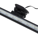 GloboStar® 76552 Φωτιστικό Οθόνης Anti-Glare E-Reading LED 5W 565lm DC 5V με Καλώδιο Τροφοδοσίας USB 2.0 & Ενσωματωμένο Χειριστήριο Εναλλαγής Χρωμάτων CCT Θερμό Λευκό 2700K - Φυσικό Λευκό 4500K - Ψυχρό Λευκό 6000K Dimmable Μαύρο Μ26 x Π4.5 x Υ4.5cm