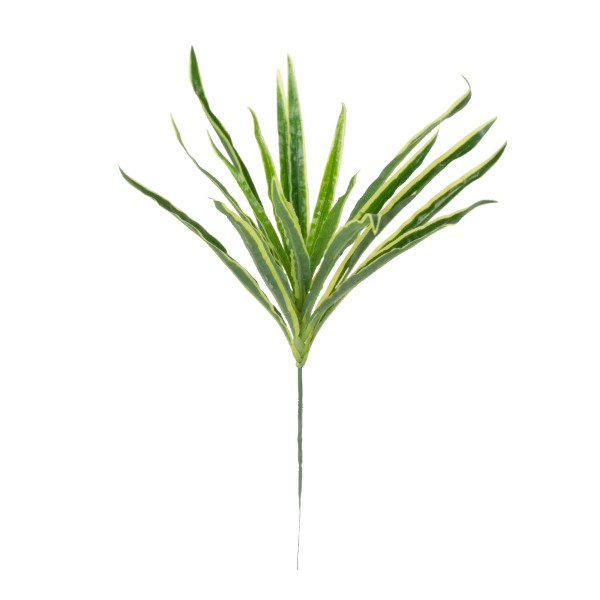 GloboStar® GREEN DRACAENA 78233 Τεχνητό Φυτό Δράκαινα Πράσινη - Μπουκέτο Διακοσμητικών Φυτών - Κλαδιών με Φύλλωμα Πράσινο Υ47cm