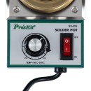 GloboStar® 79992 Proskit SS-552 Solder Pot - Δοχείο Συγκόλλησης Ρεύματος 200W AC 220-240V με Ρύθμιση Θερμοκρασίας 100°C έως 550°C Μ15 x Π9.5 x Υ5.2cm