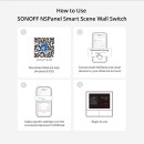 GloboStar® 80058 SONOFF NSPanel-R2-2022-EU - Wi-Fi Smart Scene Wall Switch(86/EU Type) - Integrated HMI Panel - Smart Temperature Control