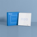 GloboStar® 80067 SONOFF T2EU3C-RF - 433MHz Wireless Smart Wall Touch Button Switch 3 Way - RF Series