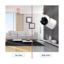 GloboStar® 86072 Table Camera WiFi HD 1080P 3MP 350° Two Way Audio & Motion Detection - Επιτραπέζια Κάμερα WiFi HD 1080P 350° Διπλή Κατέυθυνση Ομιλίας με Ανιχνευτή Κίνησης - Following Face Auto Tracking - Λευκό