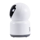 GloboStar® 86072 Table Camera WiFi HD 1080P 3MP 350° Two Way Audio & Motion Detection - Επιτραπέζια Κάμερα WiFi HD 1080P 350° Διπλή Κατέυθυνση Ομιλίας με Ανιχνευτή Κίνησης - Following Face Auto Tracking - Λευκό