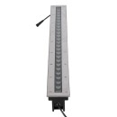 GloboStar® UNDERGROUND-REMVI 90195 Χωνευτό Φωτιστικό Wall Washer Δαπέδου LED 24W 2040lm 10° DC 24V Αδιάβροχο IP68 L100 x W9 x H7.2cm RGBW DMX512 - Ανοξείδωτο Ατσάλι - 3 Years Warranty